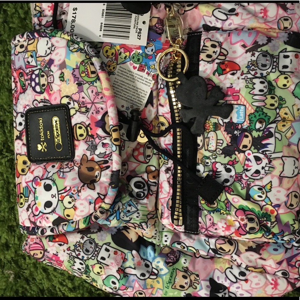 Tokidoki Lesportsac fioritura piccolino backpack
